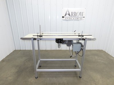 RobotUnits Type K Belt Conveyor 15.75''W x 60''L Variable Speed Center Drive 115V