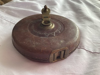 VINTAGE ~ JOHN RABONE & SONS MILITÄRAUSGABE ~ 100 FUSS MASSBAND