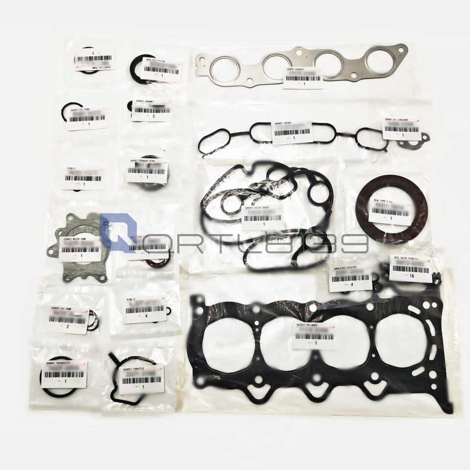 OEM Head Gasket Bolts Set For 04-06 Scion xA xB Toyota Echo Yaris 1.5L 1NZFXE Foto 2 de 4
