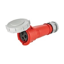 Eaton Wiring Devices AH330C7W - Conn Pin&Sleeve 30A 480V 2P3W WT RD - 1EA