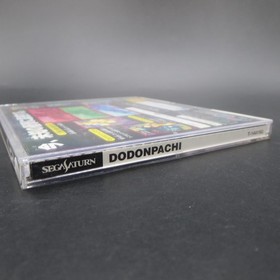 DoDonPachi Sega Saturn with Spine Card and Manual Japanese Version