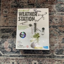 Green Science Weather Station KidzLabs 4M Fun Science Kit NEW / SEALED