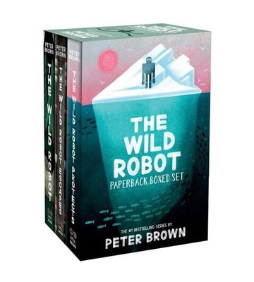 The Wild Robot Paperback Boxed Set, Complete Series by Peter Brown