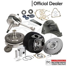 KIT MODIFICA COMPLETO VESPA PK GRUPPO TERMICO ø57 DR 130 + ALBERO MOTORE CONO 2