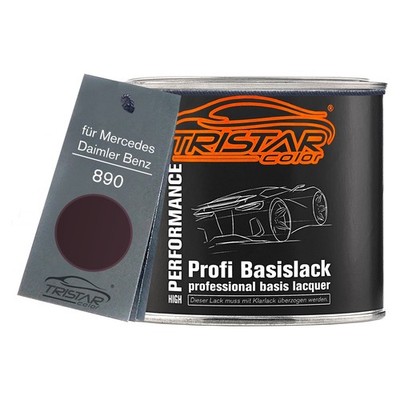 Autolack Dose für Mercedes Daimler Benz 890 Canvasitblau Metallic 0,5L
