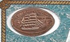 Laminated Card featuring Elongated Penny STAR OF INDIA San Diego CA — photo 2