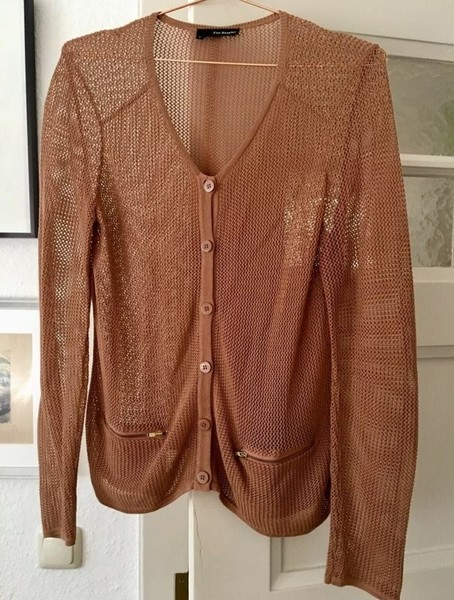 Women The Kooples Sweater Brown Cotton S