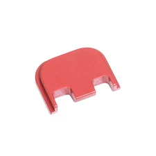 Timber Creek Slide Cover Plate for Glock 17/19, Red, Aluminum #GL SCP R