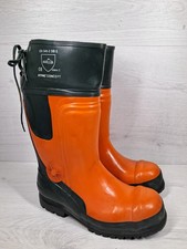 Stihl Concept Class 2 Chainsaw Landscaping Boots - Size 9 UK - steel toe - VGC