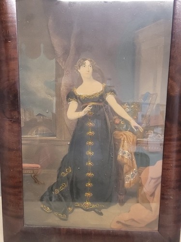 Vintage Druck von Prinzessin Charlotte in Figur - Bild 2 von 10