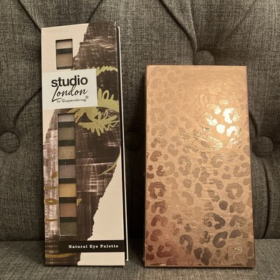 Brandneu 2 x Lidschatten Make Up Paletten - Jena Frumes & Studio London