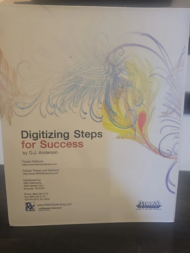 Ropa suave bordada Digitalizante Pasos para el éxito de DJ Anderson Floriani Foto 2 de 4