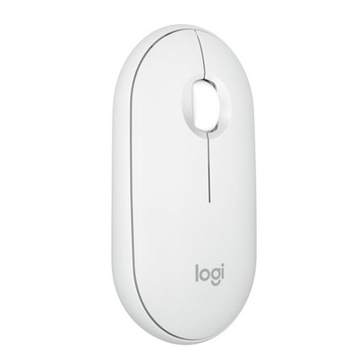 Logitech Pebble Mouse 2 M350s Slim Bluetooth Wireless Mouse TonalWhite 910007022