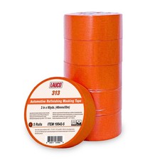 Lauco Orange Automotive Refinishing Masking Tape 2 In X 60 Yd 5 Rolls Lauco Orange Automotive Refinishing Masking Tape 2 In X 60 Yd 5 Rolls
