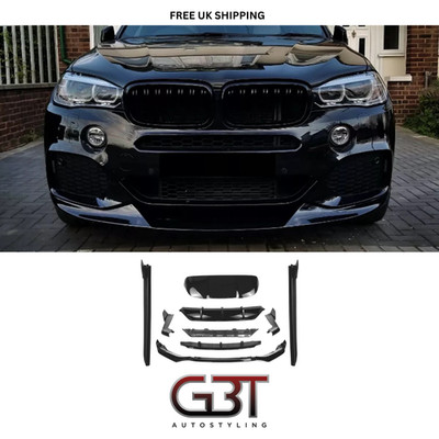 Für BMW X5 F15 BodyKit Frontlippe Heckdiffusor Seitenschweller Spoiler Kit 2013-2018