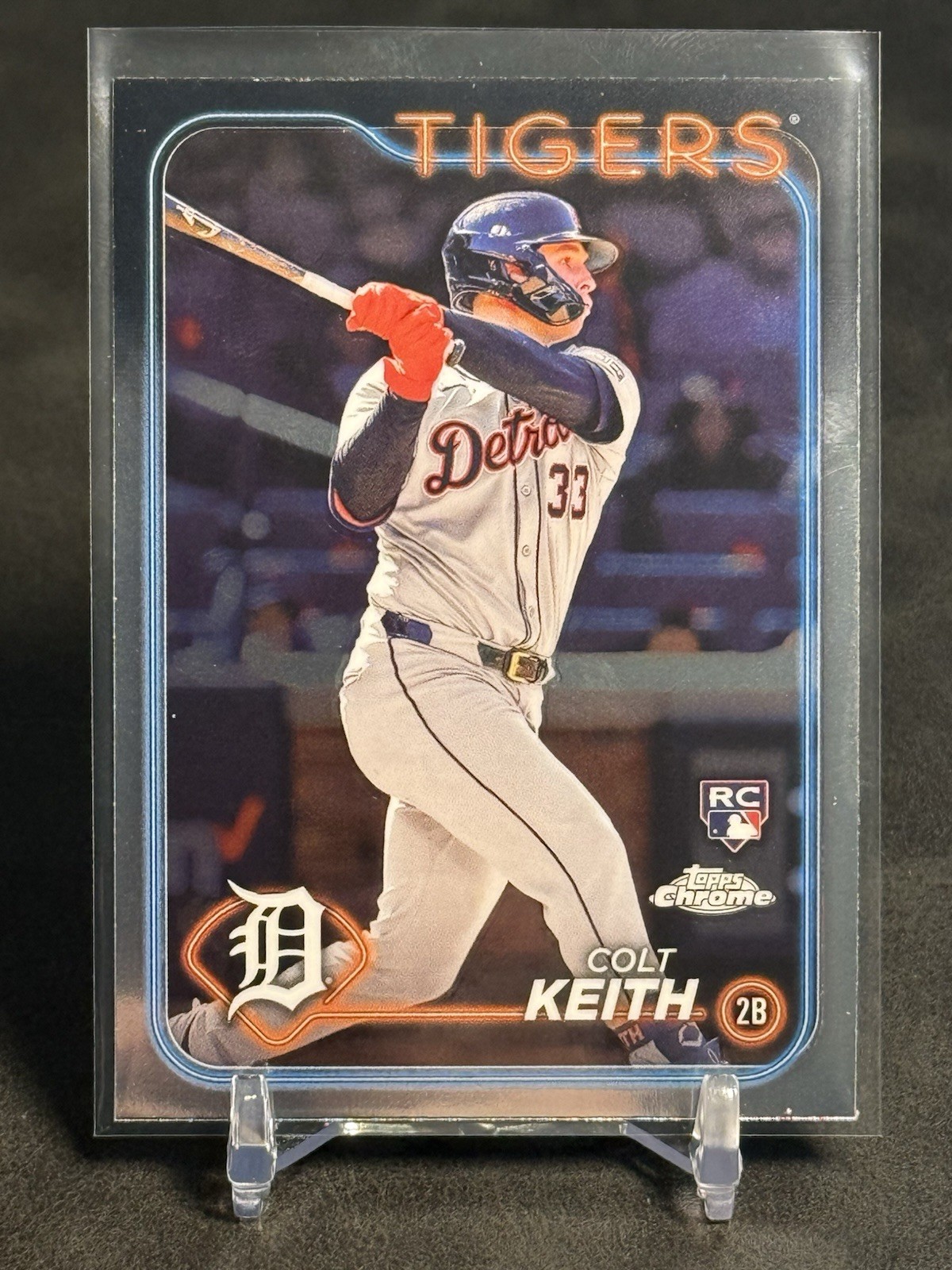 2024 Topps Chrome #2 Colt Keith Rookie RC Tigers