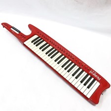 Roland AX-1 Red Keyboard Keytar MIDI Controller Musical Instrument 45-Key Used