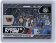 2025 Panini Mosaic #16 Jayden Daniels Moments In Time