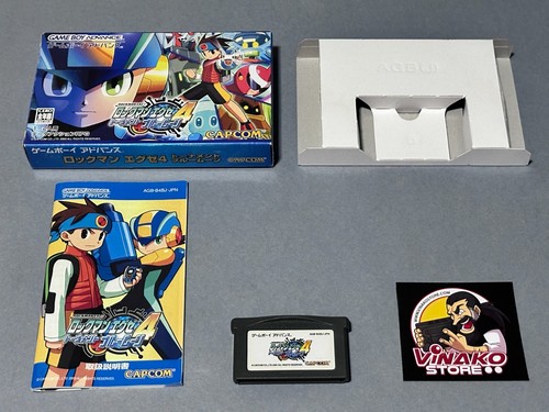 Rockman EXE 4 Tournament Blue Moon Nintendo Game Boy Advance NTSC-J - Photo 1/13