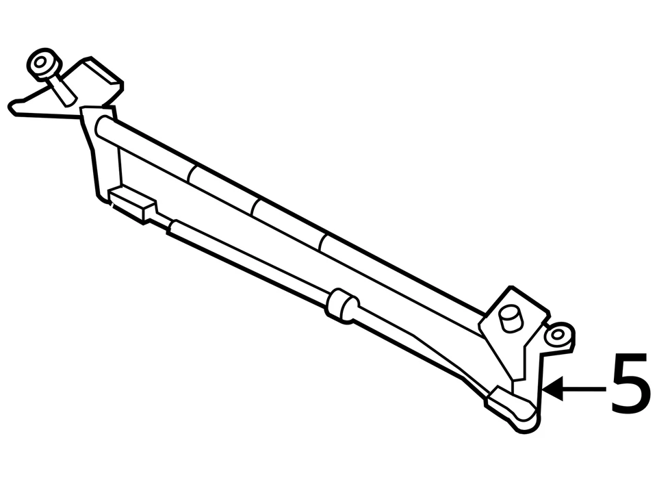 Wiper Transmission Fits 06-12 FUSION 2620605 - Image 4 of 4