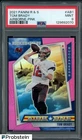 2021 Panini R & S Airborne Pink Prizm #AB1 Tom Brady Buccaneers 30/75 PSA 9