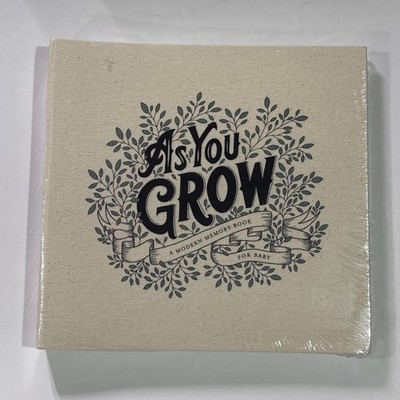 As You Grow A Modern Memory Book for Baby by Korie Herold Hardcover Journal NEW