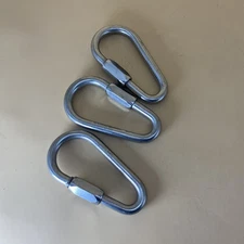 MAILLON  RAPIDE  QUICK LINK Pear Shape / USED/ 3 Piece LOT/ P14 /