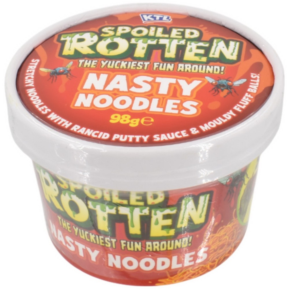 KandyToys Spoiled Rotten Nasty Noodles Tub