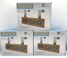 3 Pack | Toilettree | Over The Door Hook Rack | Open Box LOT