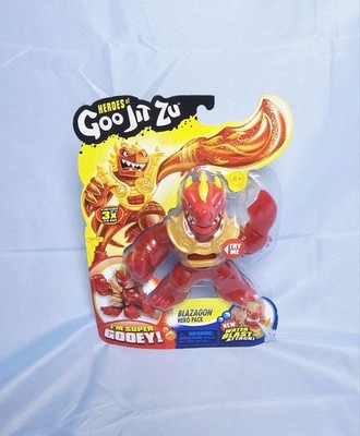 Heroes of Goo Jit Zu Action Figure BLAZAGON Dragon Water Blaster Attack New!
