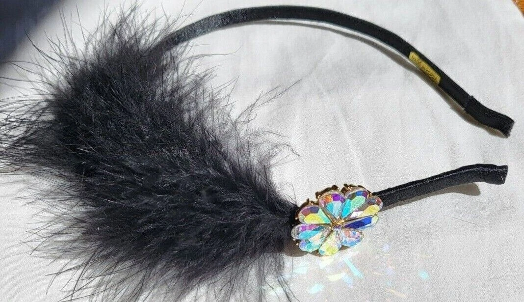 Anthropologie Black Headband Hair Accessories for Women for  display picture 2