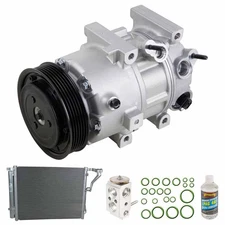 For Hyundai Sonata 2012 2013 2014 OEM AC Compressor w/ Condenser Drier TCP