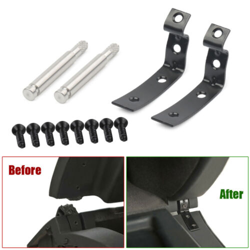 For-Audi A4 S4 RS4 B6 B7 8E Glove Box Lid Hinge Snapped Repair Fix Brackets Kits - Picture 1 of 12