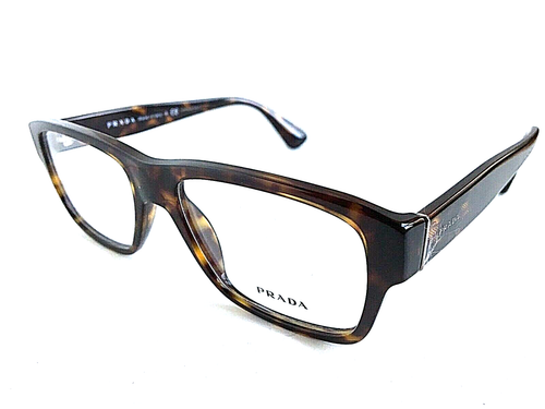 PRADA VPR 1S7 2AU-1O1 53mm Tortoise Men's Women's Eyeglasses Frame #6 - Picture 2 of 6