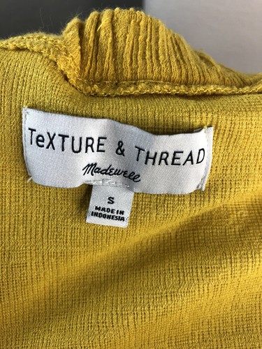 MADEWELL Texture and Thread Damen S Shirt Off Shoulder Top - Bild 5 von 6