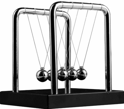 Large Newton S Cradle Original Executive Newtons Metal Office Desk