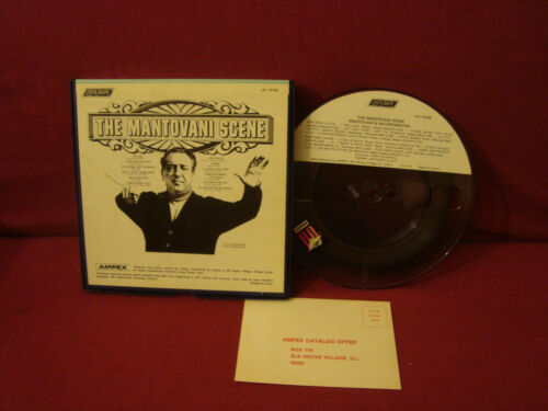 THE MANTOVANI SCENE AMPEX 7 1/2 IPS REEL TO REEL 4 TRACK - Picture 2 of 2