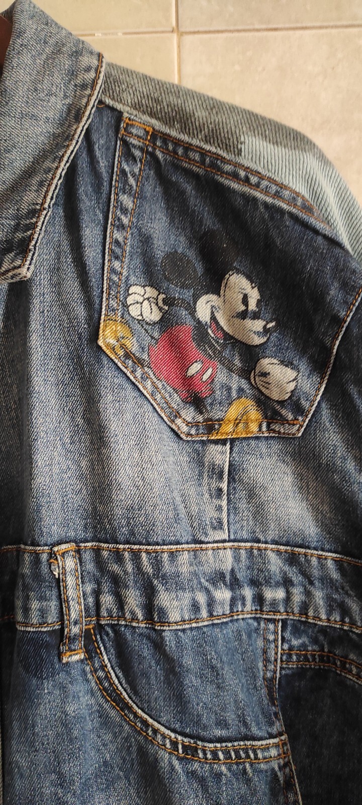Desigual Women's Patchwork Mickey Mouse Graphic D… - image 5