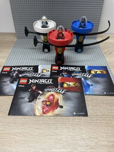 Lego ninjago SpinjitzuMaster (70633/35/36) mit Anleitung neuwertig