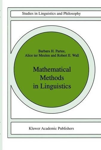 Thumbnail - Barbara B.h. Partee A.g. Ter Meul Mathematical Methods In L (gebundene