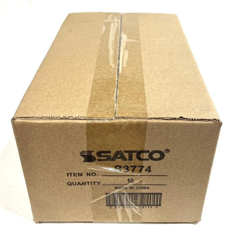 Satco Decorative Incand Turn-Tip Light Bulbs S3774 (Box of 10, 2-Packs) - Image 2 of 4