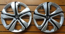Pair Of 2 New 2016 2017 2018 Honda Civic 16 Hubcaps Wheel Covers 55099