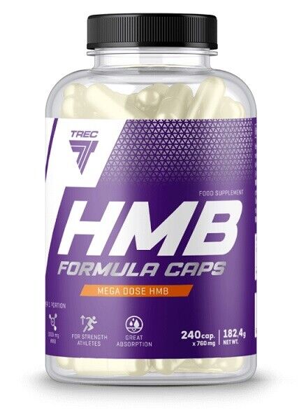 Image of Trec nutrition Hmb Formel Boost Muskelmasse  Stärke & Ausdauer 240 Kapseln