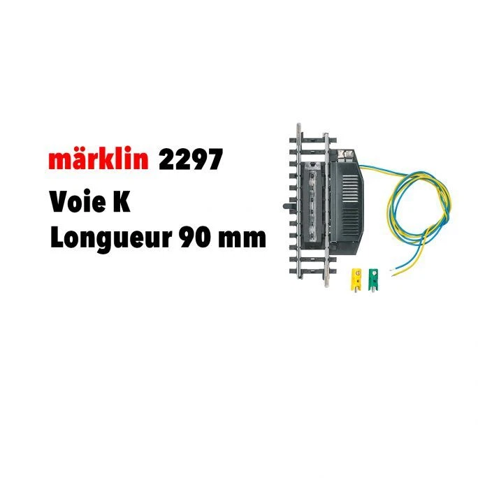 Märklin H0 2297 Electr. rampe de Désaccouplement droit voie K