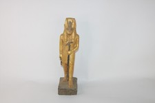 Unique ANCIENT EGYPTIAN ANTIQUE Statue Stone Anubis Head of a Jackal Sculpture 