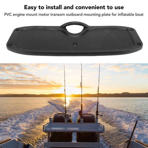 PVC Transom Platte Außenborder Montage Motorhalterung für Schlauchboot Gummi - Bild 2 von 7