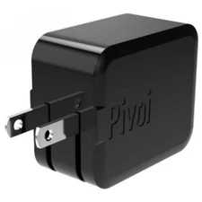 USB Wall Charger Type C PD 3.0 Power Adapter Dual Port Black for Iphone Samsung