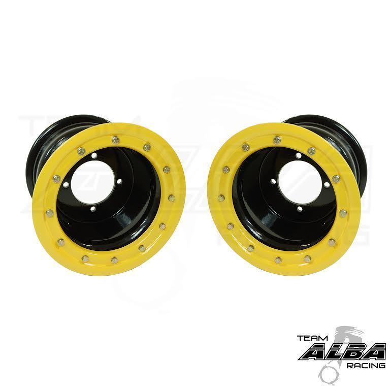 Kawasaki Rear Wheels Beadlock KFX 400 KFX 450R 9x8 3+5 4/110 Alba