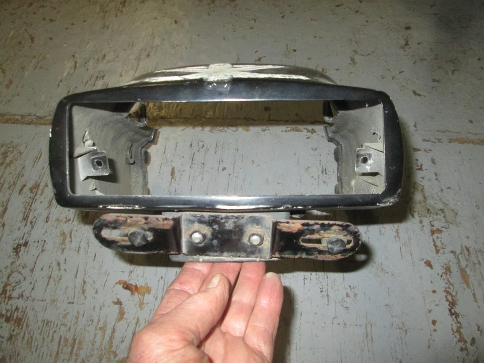 Kawasaki Ninja Ex500 1987 cubierta de asiento (ébano) 14024-5032-H8, dañada Foto 4 de 4