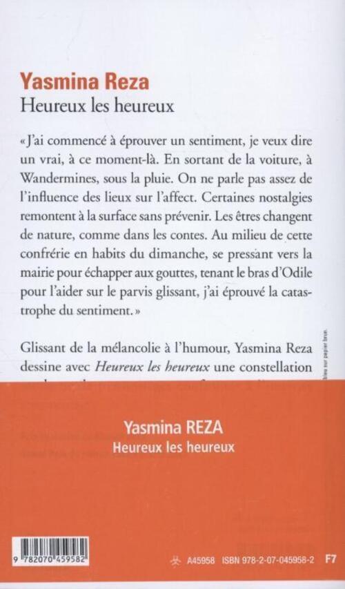 Thumbnail - Heureux Les Heureux | Yasmina Reza | Französisch | Taschenbuch | 174